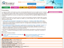 Tablet Screenshot of anarlf.eu
